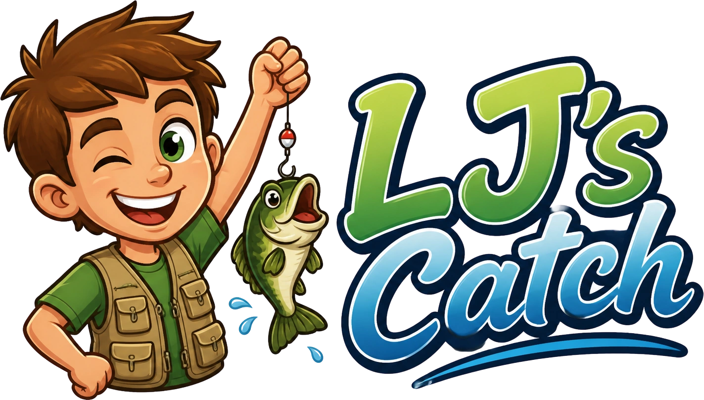 LJ's Catch fishing logo